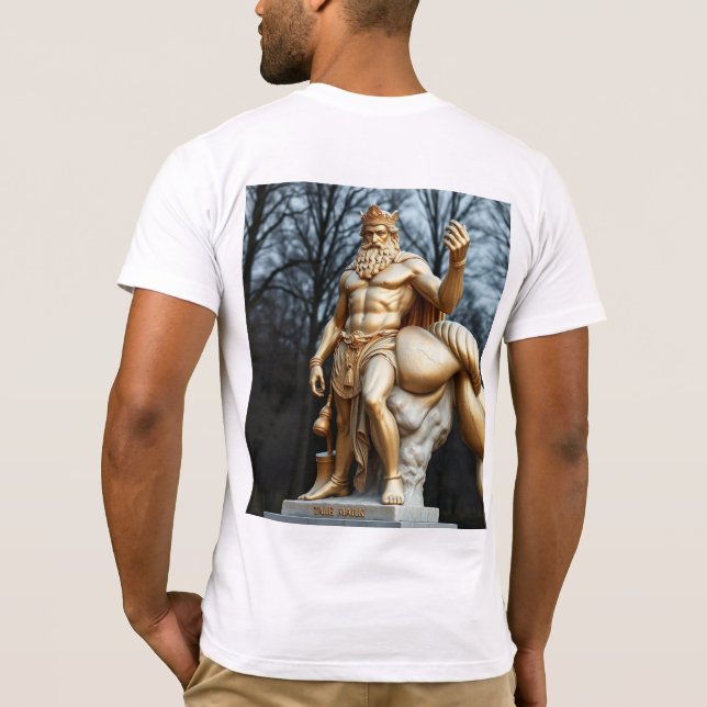 Camiseta Der größte Held aller Zeiten – Herkules in Gold (Reverso)