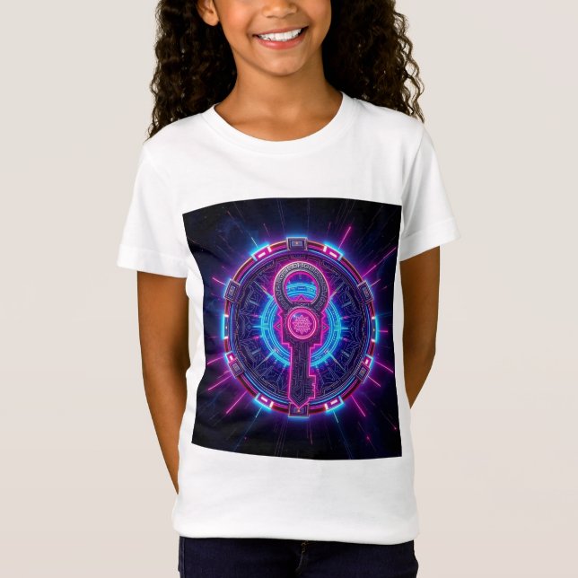 Camiseta Der Schlüssel   – Symbol der Macht & Verbindung (Anverso)