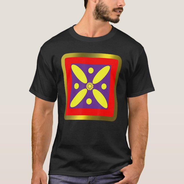Camiseta Derafsh Kaviani Sasanian o el Imperio Sassanid (Anverso)