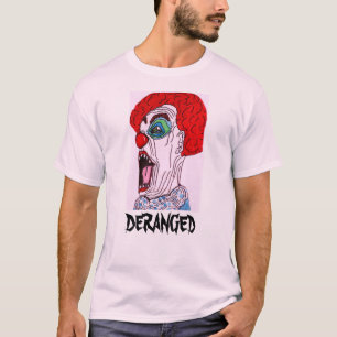 Camiseta DERANGED CLOWN HALLOWEEN tee