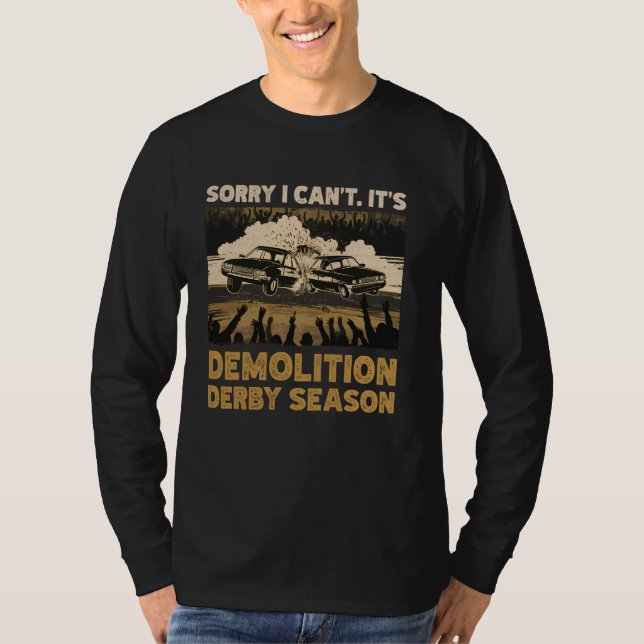 Camiseta Derby Car Driver Demo Derby Road Rage (Anverso)