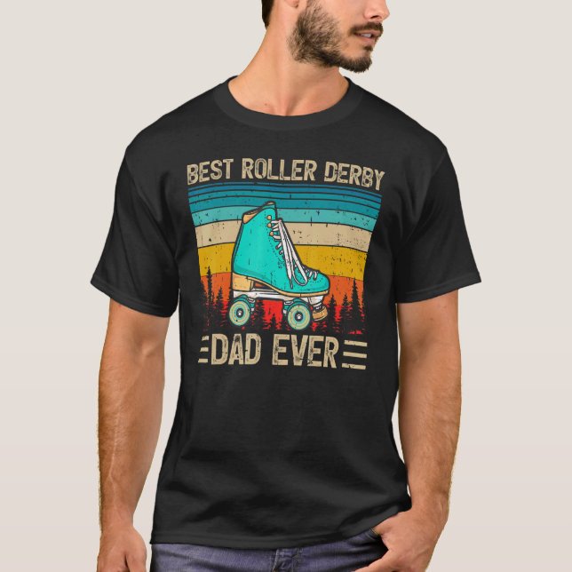 Camiseta Derby Dad, el mejor rollo de moda de los hombres (Anverso)