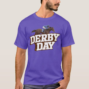 Camiseta DERBY DAY DISIGN HORSE CARRERAS DERBY chica