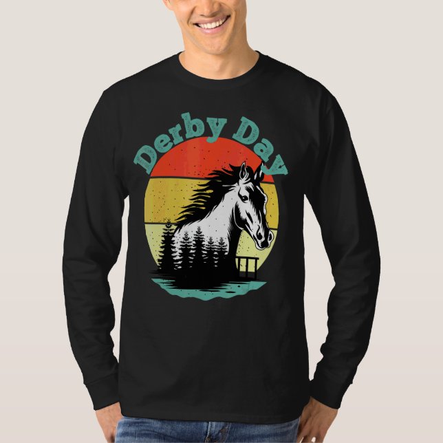Camiseta Derby Day Kentucky Horse Carreras Derby Fiesta (Anverso)