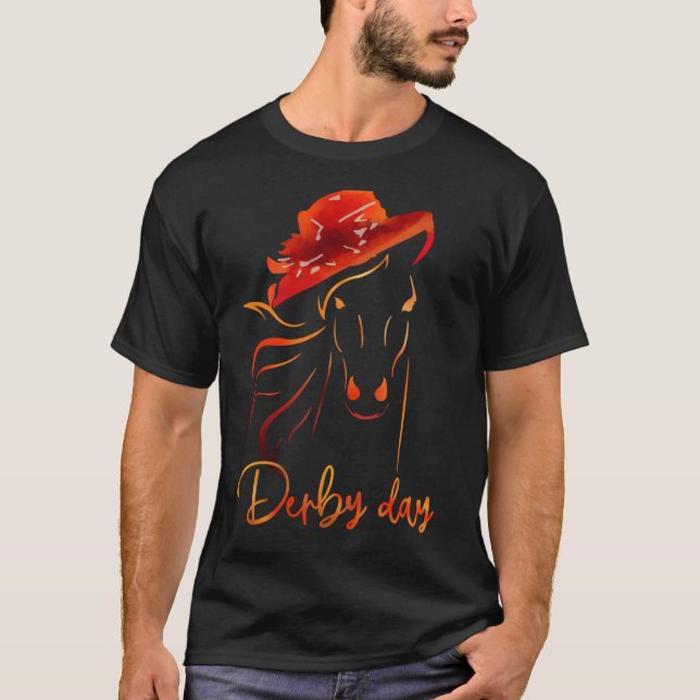 Camiseta Derby Day mint juleps Derby Horse Racing (Anverso)