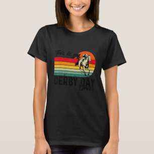 Camiseta Derby Day Retro Vintage Carreras de caballos Derby