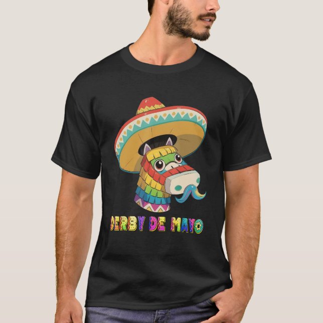 Camiseta Derby De Mayo Kentucky Horse Race Pinata_1 (Anverso)