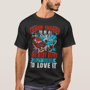 Camiseta Derby Demolition Cars cita un derby de demolición