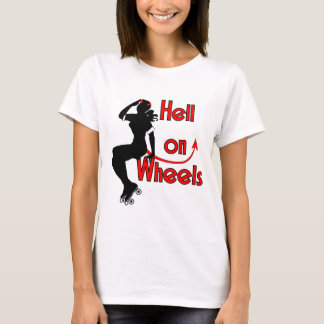 Camiseta Derby Girl_Hell en las ruedas