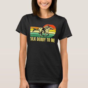 Camiseta Derby Horse Carreras Retro Kentucky Me Habla