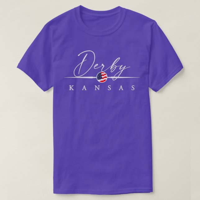 Camiseta Derby, Kansas  (Diseño del anverso)