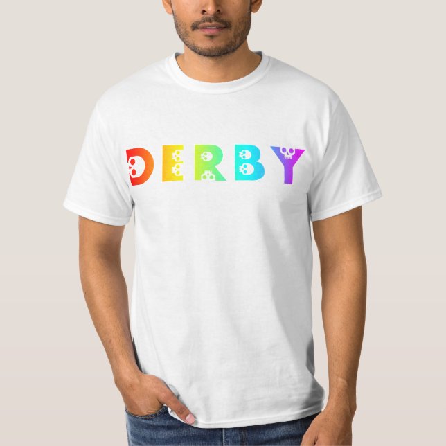 Camiseta derby skullphabet (Anverso)