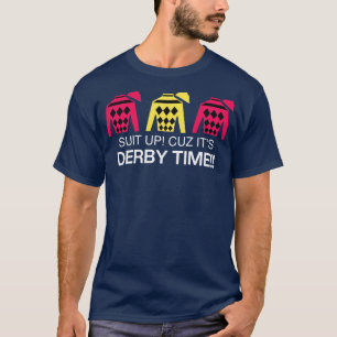 Camiseta Derby Time Horse Carreras Color Tee Funny Kentucky