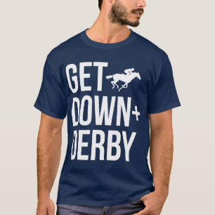 Camiseta Derby Time Horse Carreras Hombres Las Mujeres Perf