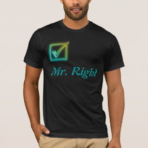 Camiseta derecha del señor