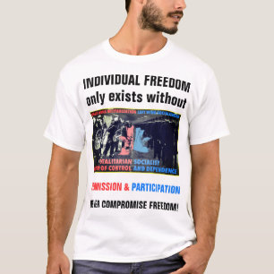 Camiseta Derecha e Izquierda (luz)