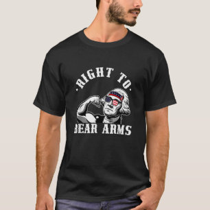 Camiseta Derecho A Despojar De Armas Bandera Estadounidense