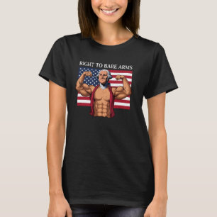 Camiseta Derecho a llevar los brazos desnudos George Washin