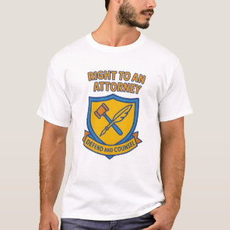 Camiseta Derecho a un abogado