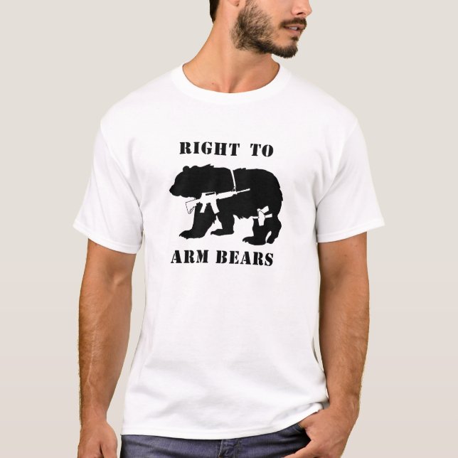 Camiseta derecho al brazo lleva blanco (Anverso)