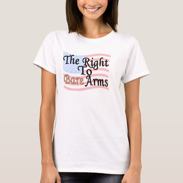 CAMISETA DERECHO AL DESCUBRIMIENTO DE ARMAMENTOS (Anverso)
