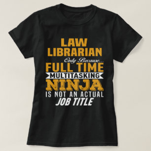 Camiseta Derecho bibliotecario