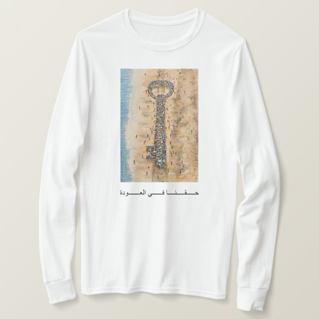 Camiseta Derecho de retorno (Anverso del diseño)