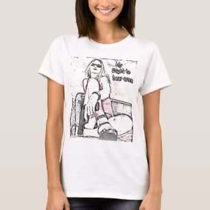 Camiseta Derecho llevar los brazos