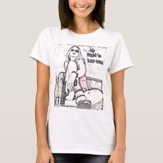 Camiseta Derecho llevar los brazos