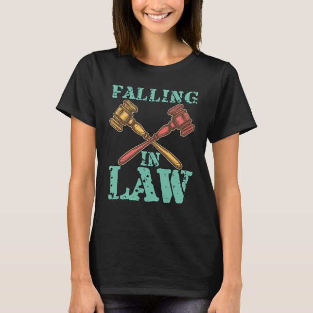 Camiseta Derecho para aspirantes a abogados y estudiantes d (Anverso)