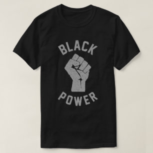 Camiseta Derechos civiles: Puño de poder negro