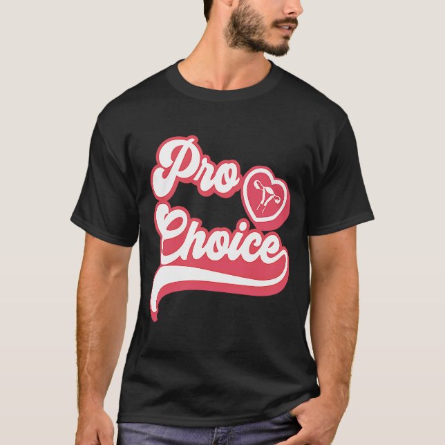 Camiseta Derechos de aborto feminista por elección favorabl (Anverso)