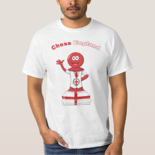 CAMISETA DERECHOS DE AUTOR DE LA BANDERA DE AJEDREZ DE LOS 