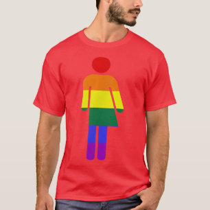Camiseta Derechos de baño transgénero TWcon símbolo de baño
