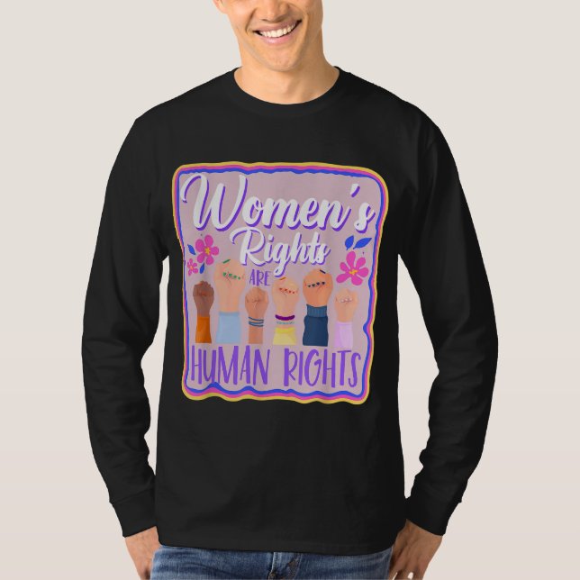 Camiseta Derechos De La Mujer Empoderamiento De La Mujer Mu (Anverso)