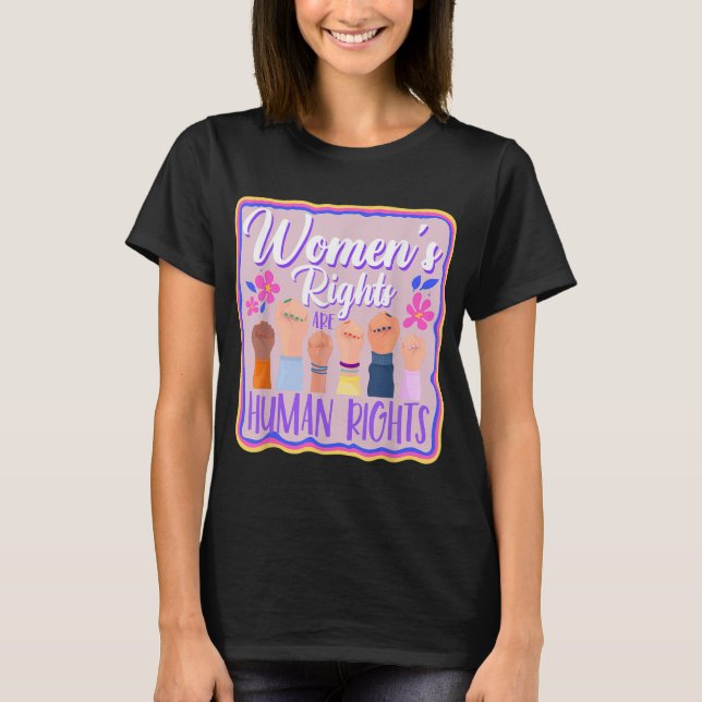 Camiseta Derechos De La Mujer Empoderamiento De La Mujer Mu (Anverso)