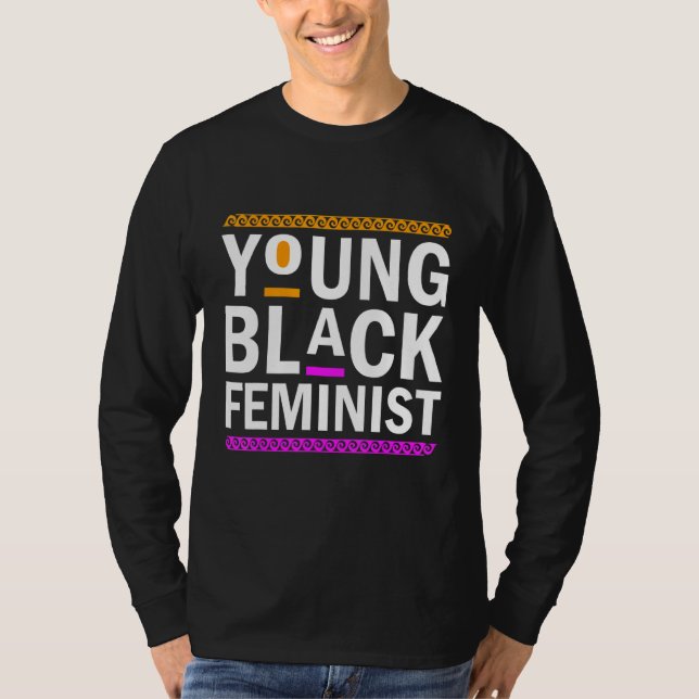 Camiseta Derechos de la mujer Empoderamiento femenino Rainb (Anverso)