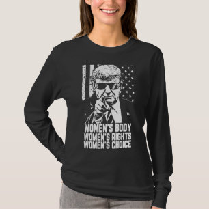 Camiseta Derechos de la Mujer Pro Elección de ropa Aborto