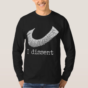Camiseta Derechos de la mujer Ruth Bader Ginsberg Yo discre