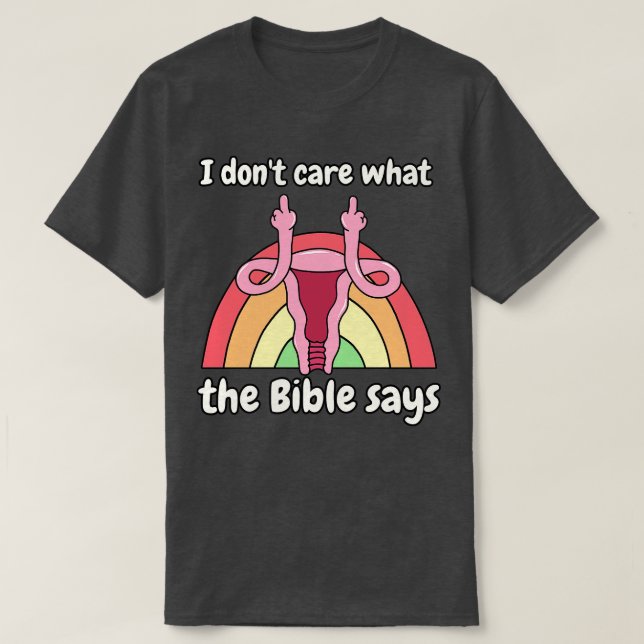 Camiseta Derechos de la mujer uterina (Diseño del anverso)