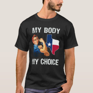 Camiseta Derechos de las mujeres de Texas Elección mi cuerp