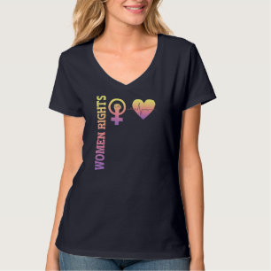 Camiseta Derechos de las mujeres feministas Empoderamiento