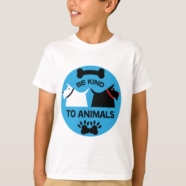 Camiseta Derechos de protección del bienestar de los perros (Anverso)