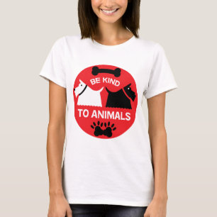 Camiseta Derechos de protección del bienestar de los perros