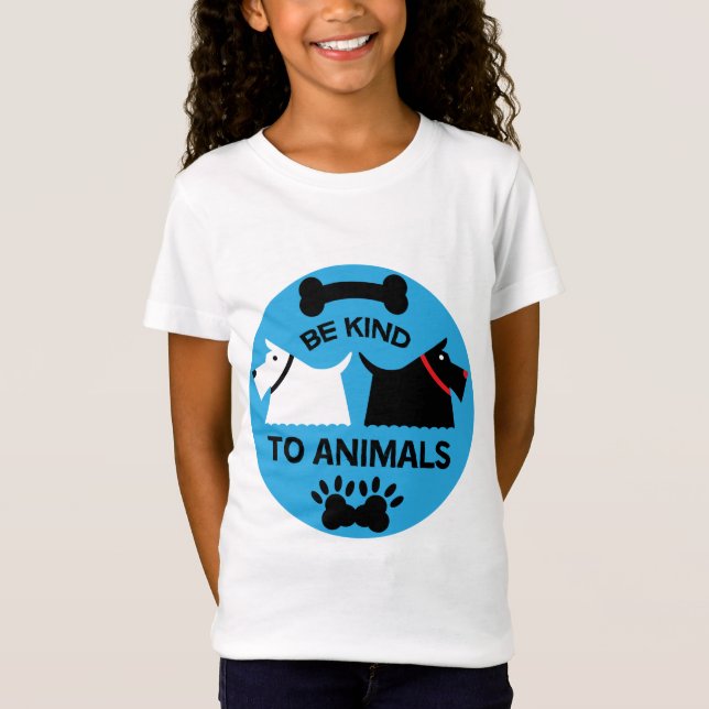Camiseta Derechos de protección del bienestar de los perros (Anverso)