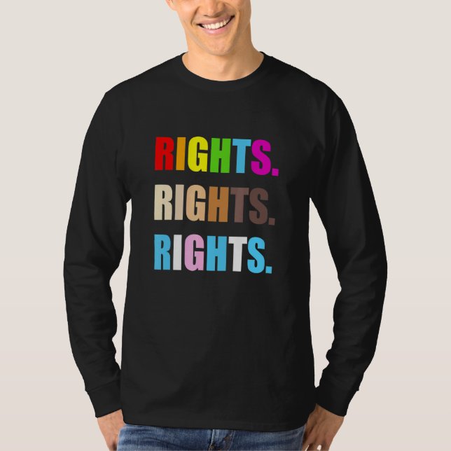 Camiseta Derechos del orgullo BLM - Derechos LGBT (Anverso)