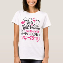 Camiseta Derechos Humanos de los chicas