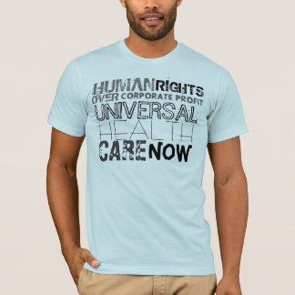 Camiseta Derechos humanos sobre beneficio corporativo