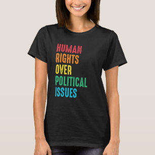 Camiseta Derechos Humanos Sobre Cuestiones Justicia Social