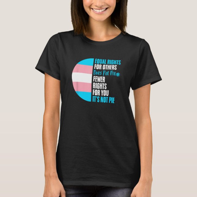 Camiseta Derechos Iguales para otros derechos de homosexual (Anverso)